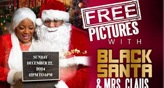 Free Pictures with BLACK SANTA